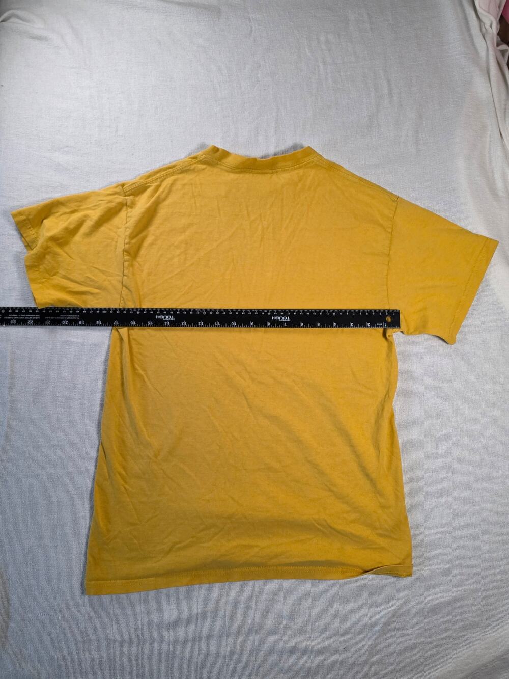 West Virginia Mountaineers WVU Gold Tee Soffe M